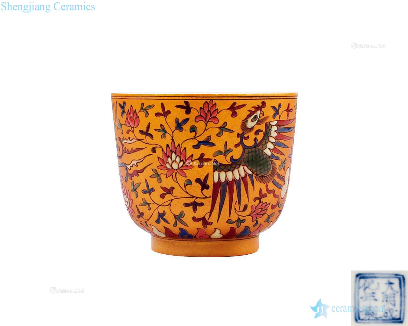 Ming Jin Caifeng wear pattern cup water chestnuts