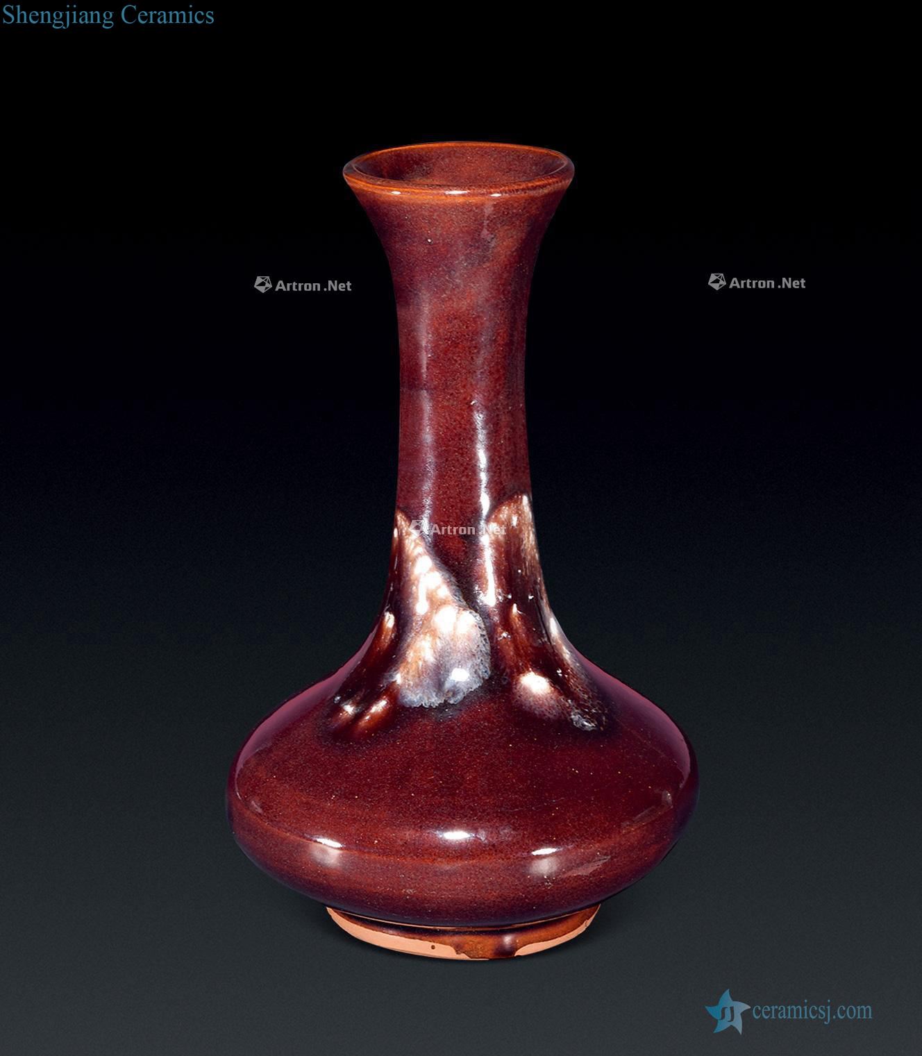 Song brown glaze kiln mouth bottle