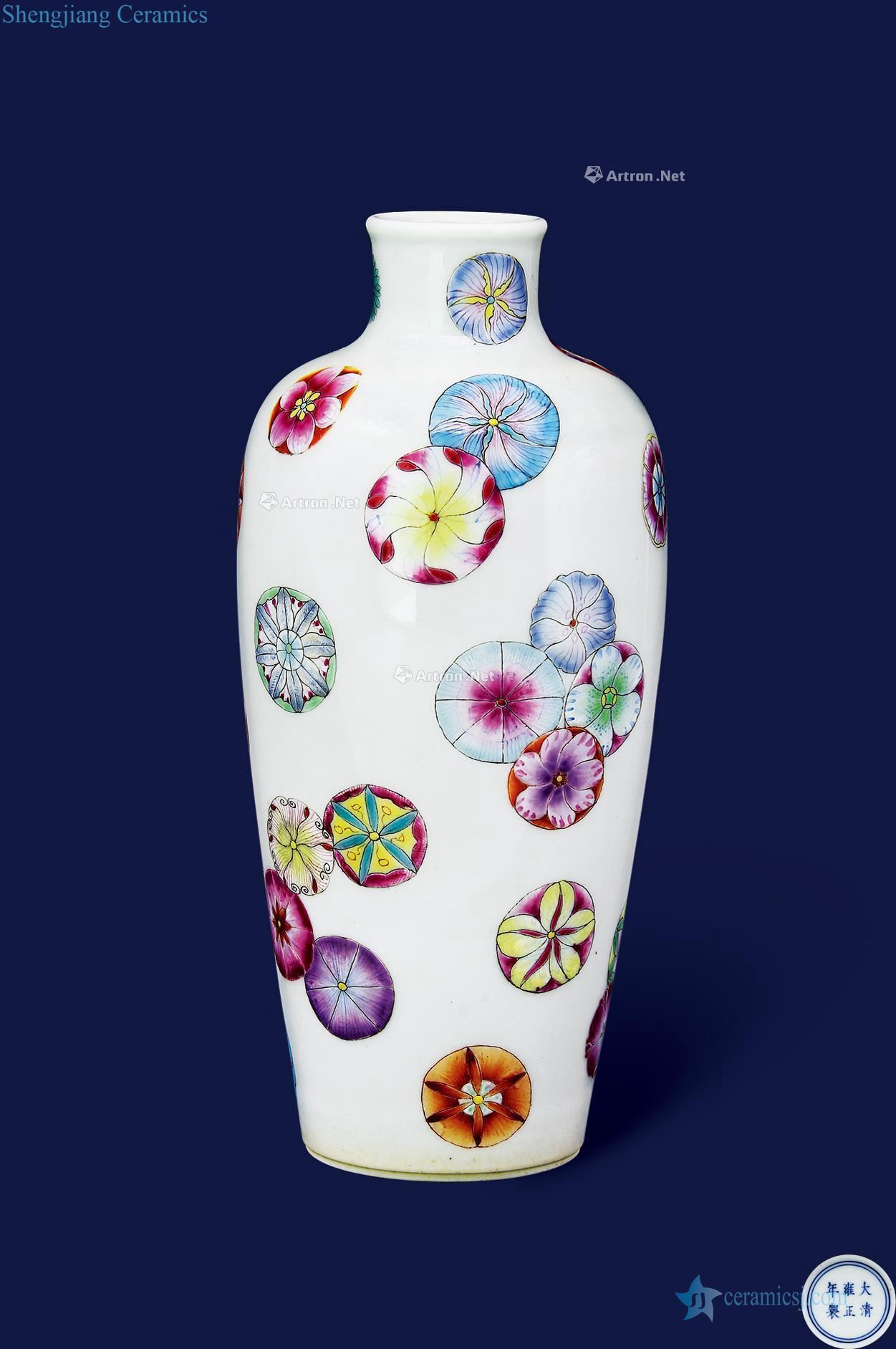 Goddess of mercy bottle clear pastel ball decorative pattern