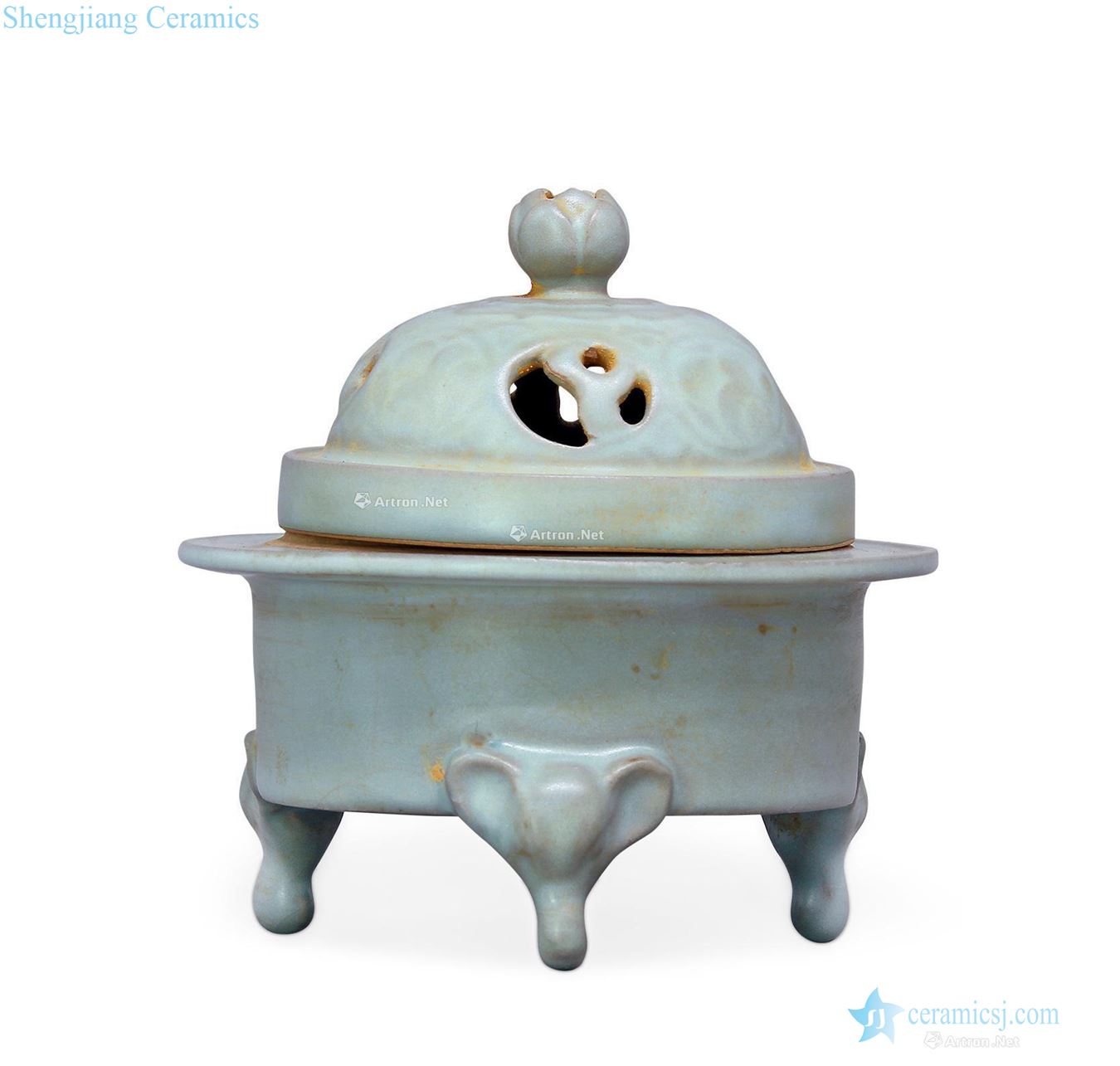 The song dynasty Your kiln fume furnace with three legs