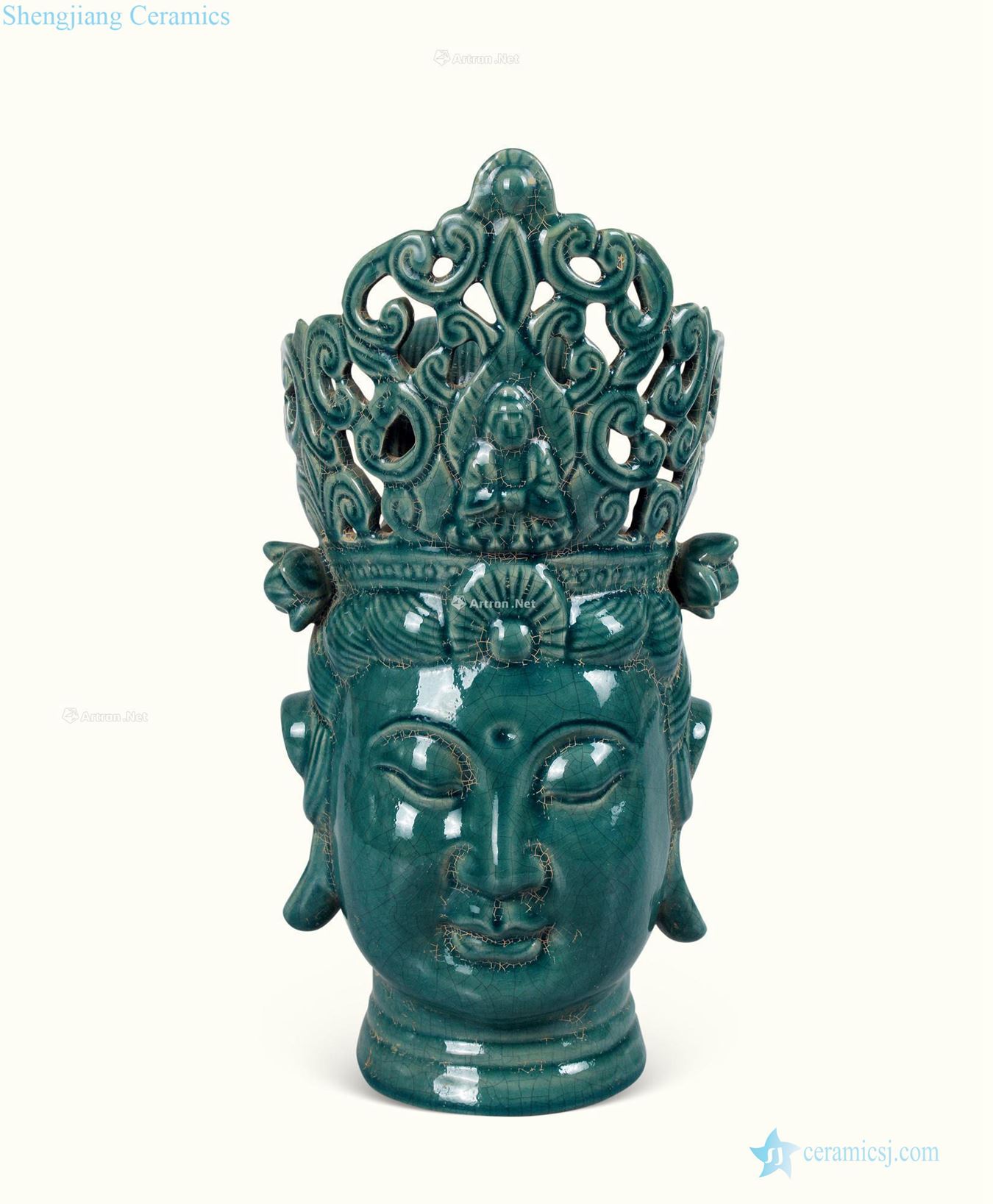 The five dynasties Maintain the malachite green glaze view sound strange