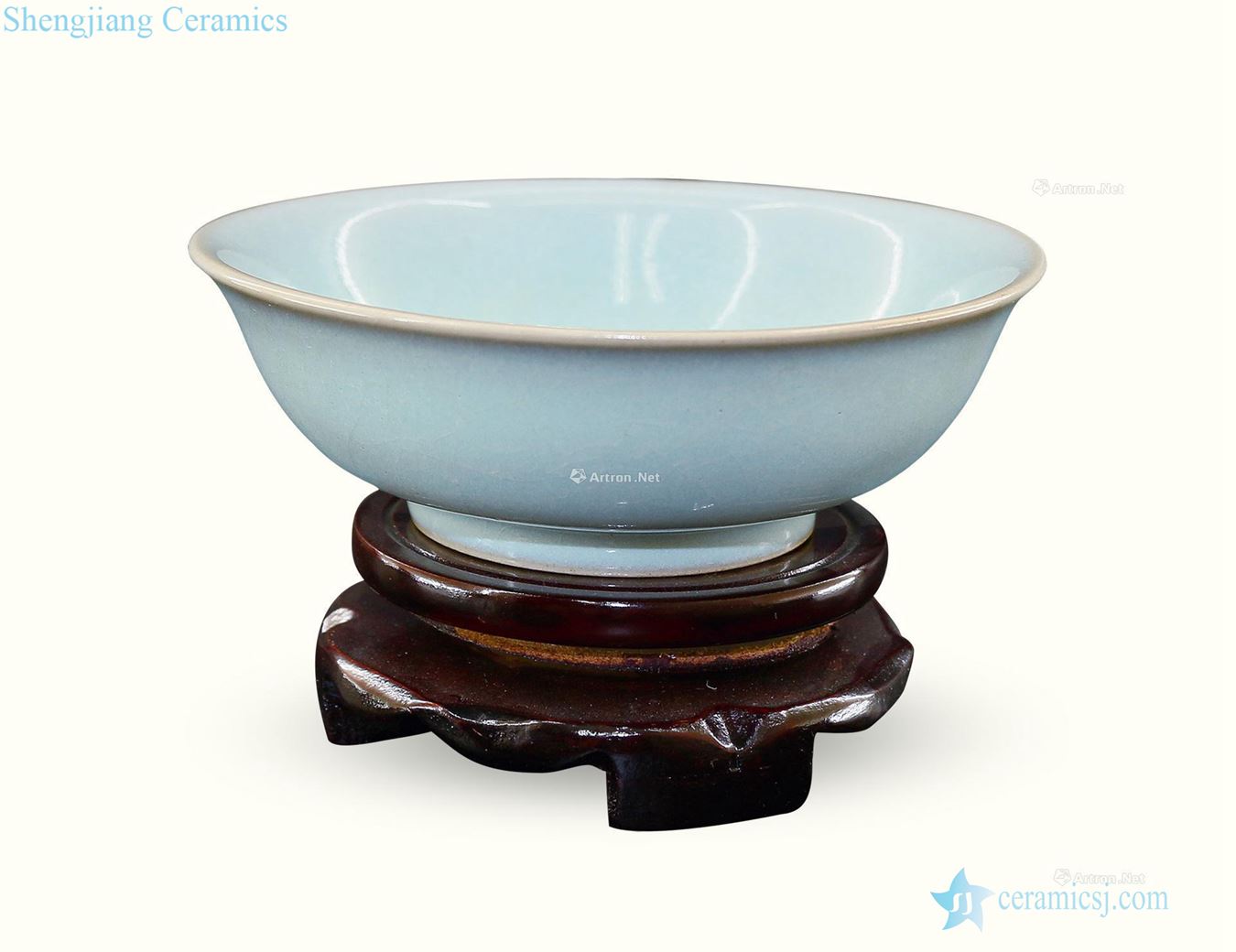 The song dynasty Your kiln azure glaze bowls