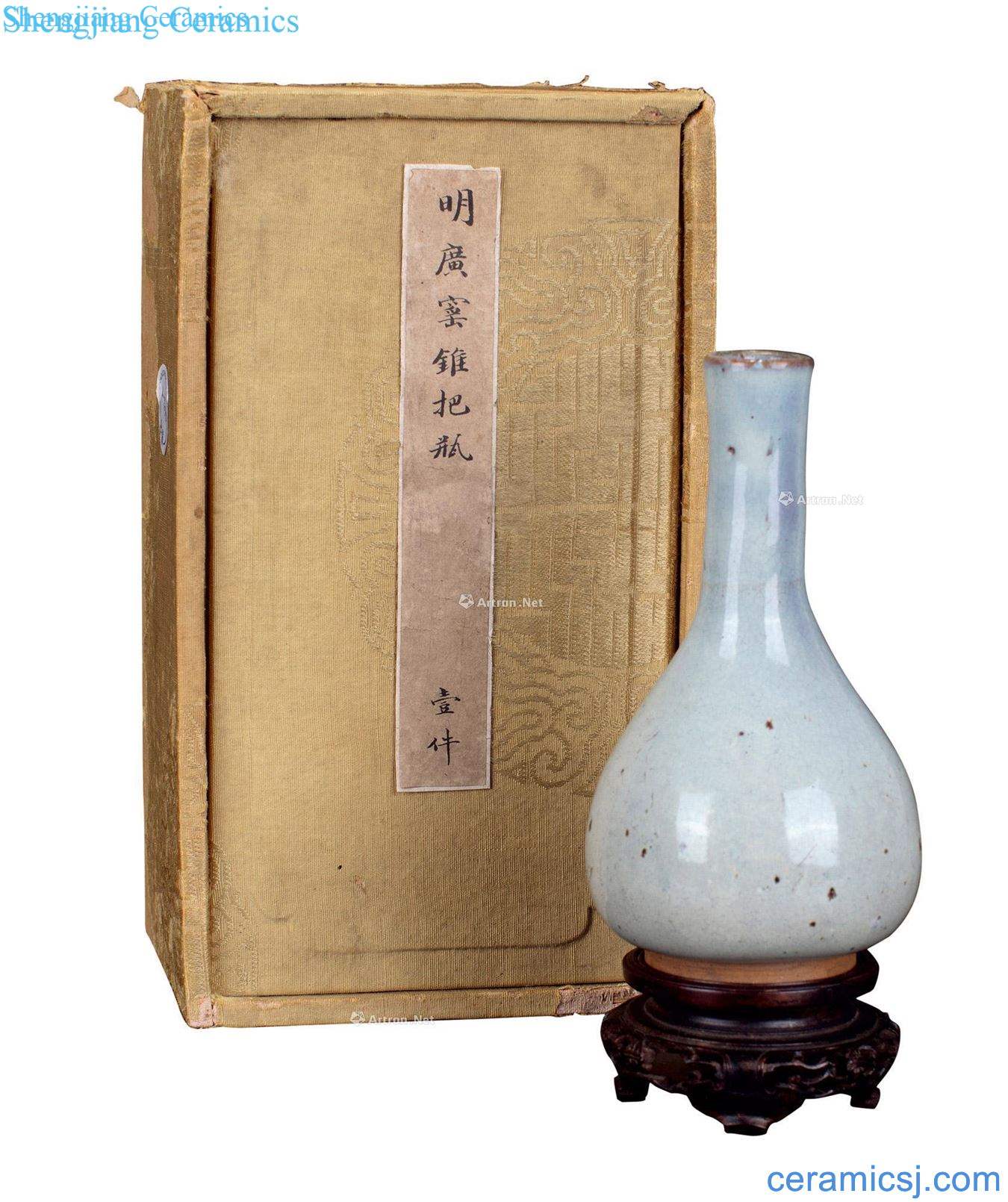 Ming Appropriate of jun glaze day cyan gall bladder