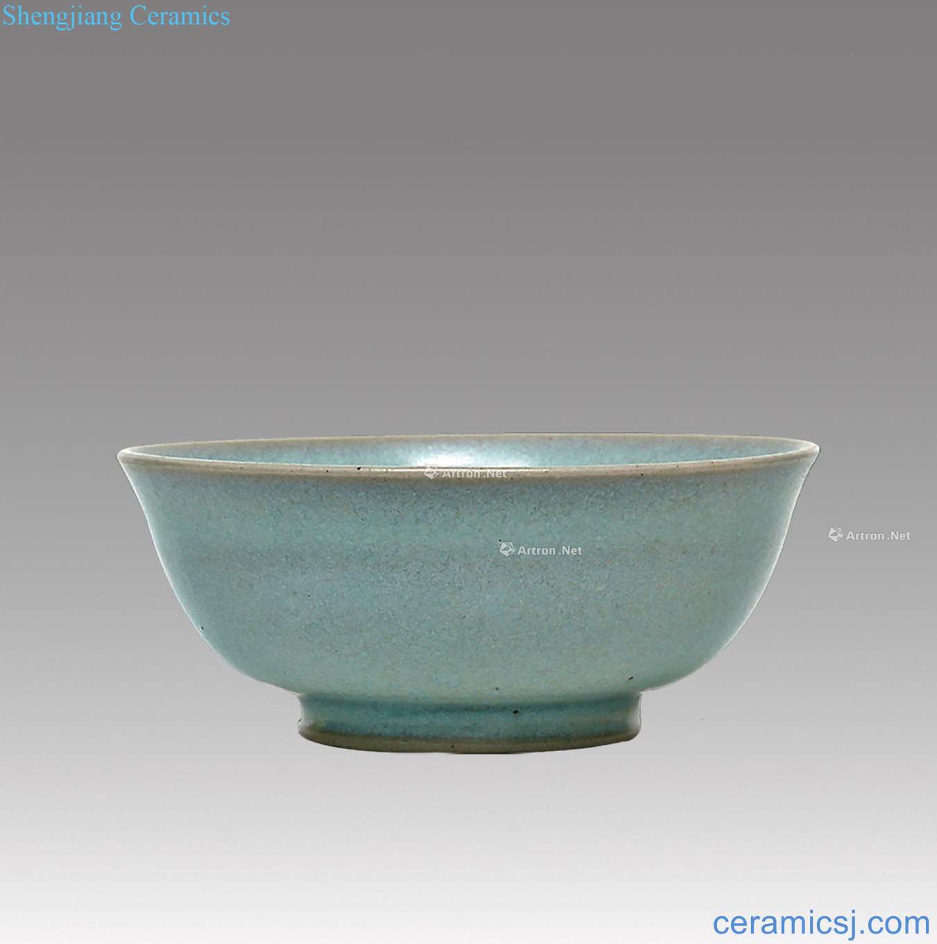 Your kiln azure glaze bowls