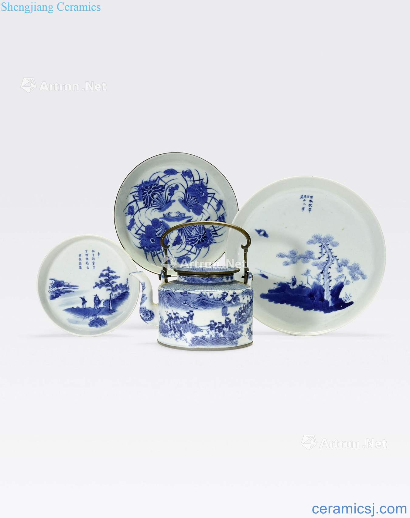 THE 19 th century and later A GROUP OF BLUE and WHITE PORCELAINS MADE FOR THE VIETNAMESE MARKET