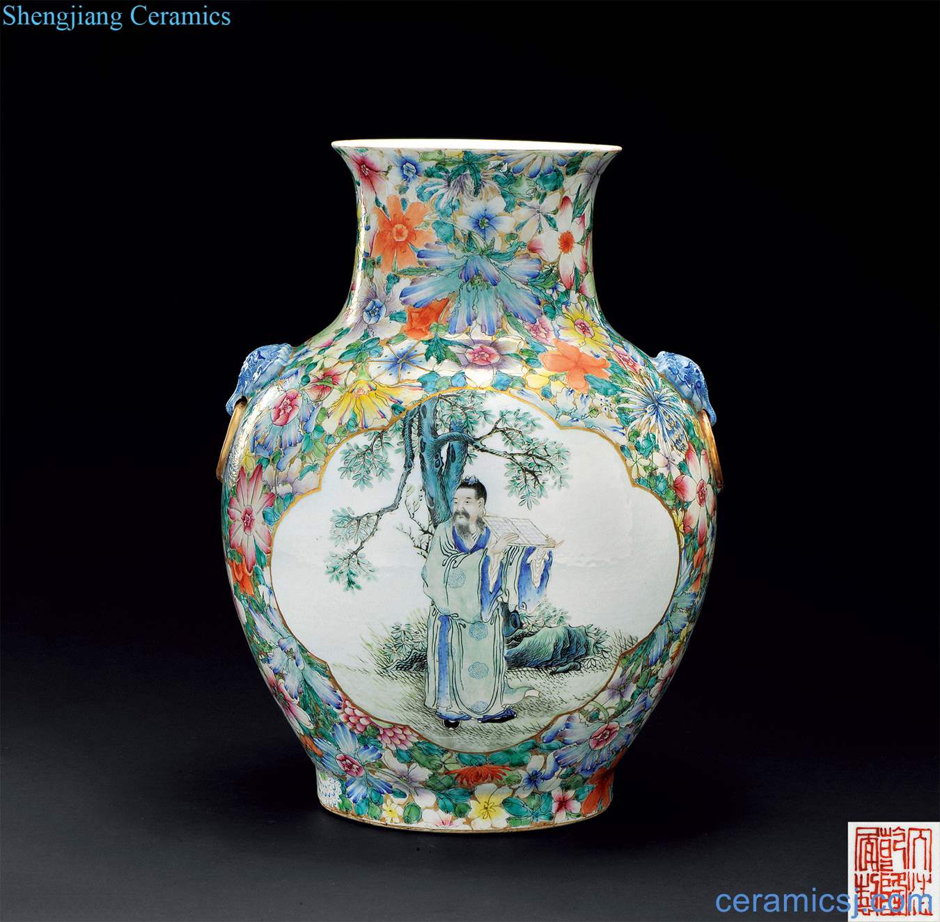 Pastel flowers not reign of qing emperor guangxu medallion spread first to any coats