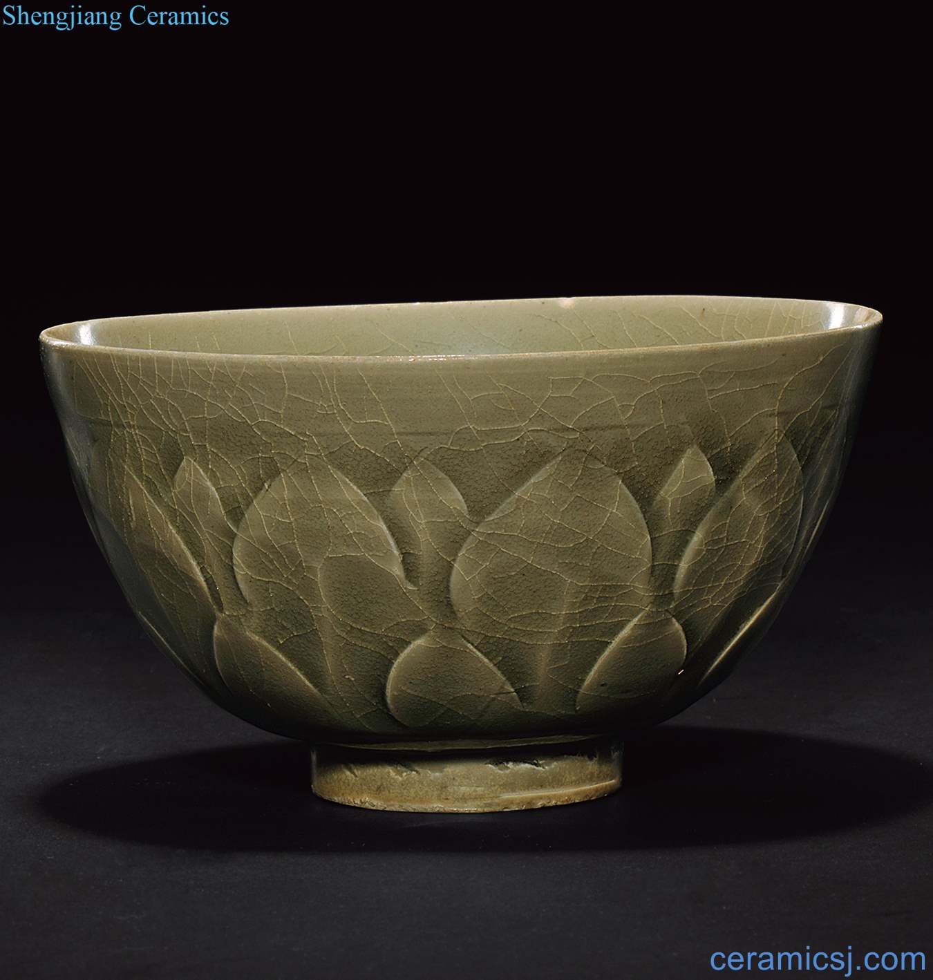 yuan Yao state kiln carved bowl