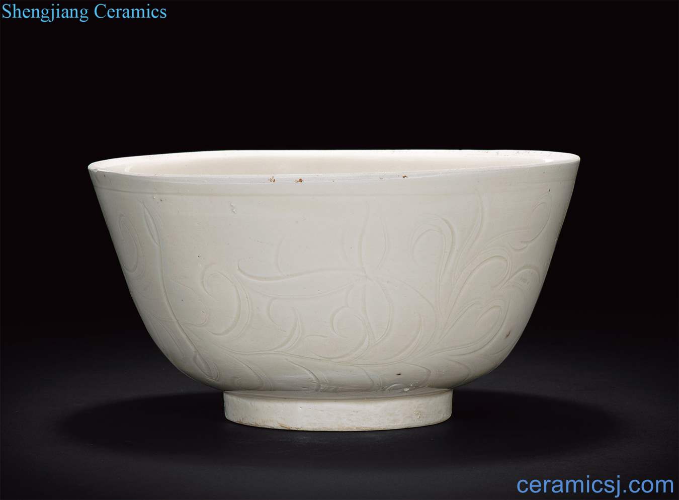 yuan Kiln score flower bowl