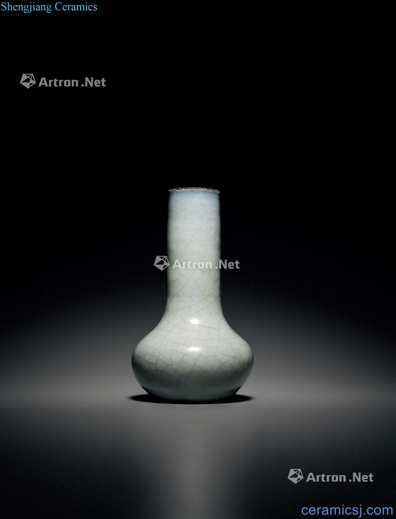 yuan Officer glazed flask