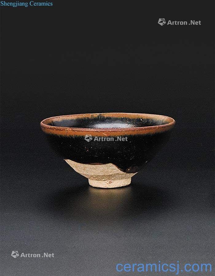 The southern song dynasty Lin Ting kiln trace silver light