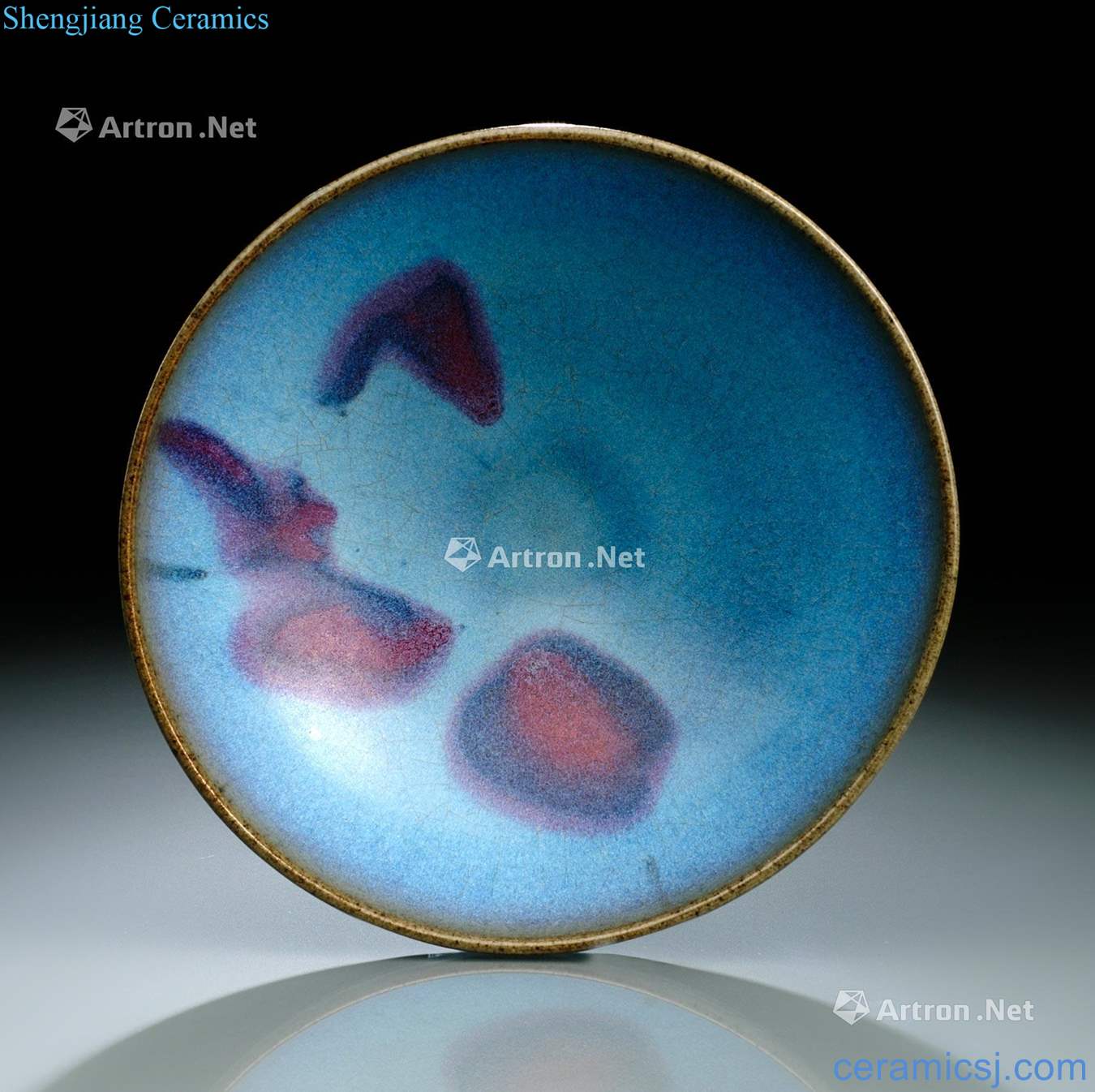 Yuan/the azure glaze spots bowl masterpieces in early Ming dynasty