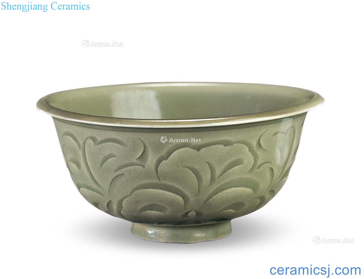 The song dynasty Yao state kiln carved bowl