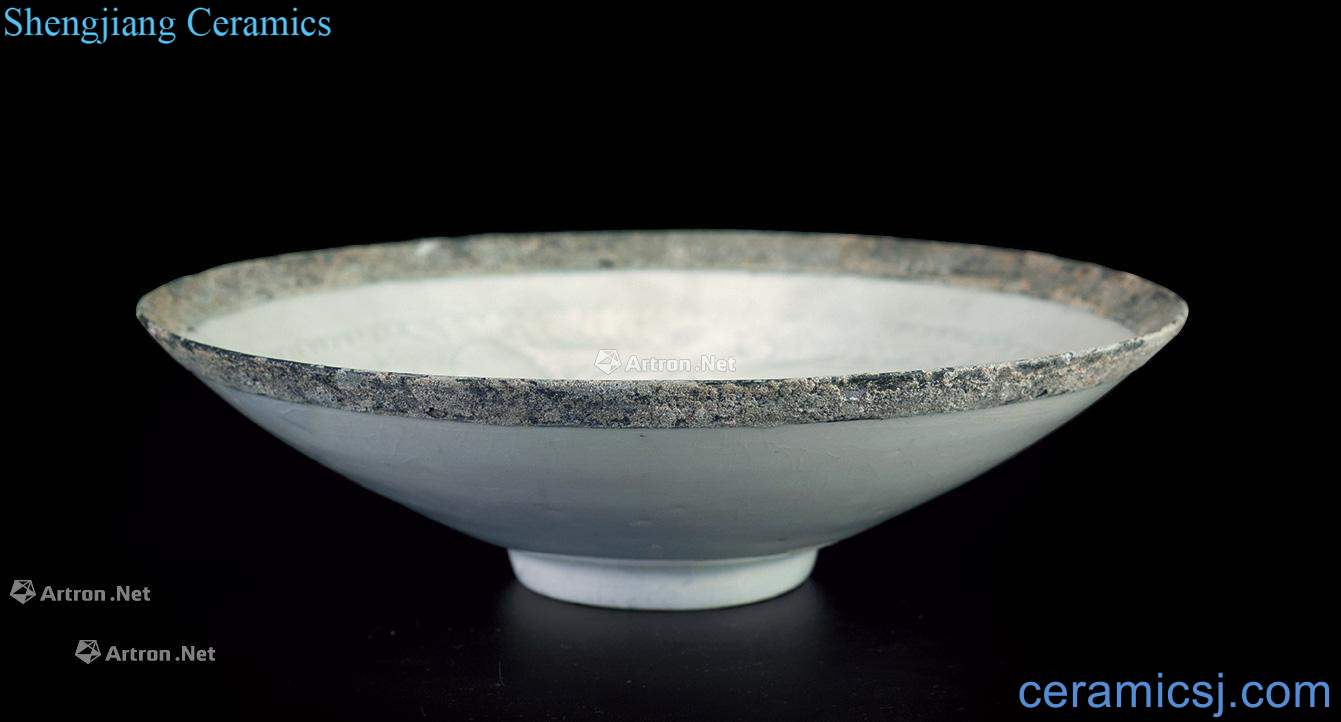 The song dynasty Left kiln hand-cut tin bowl
