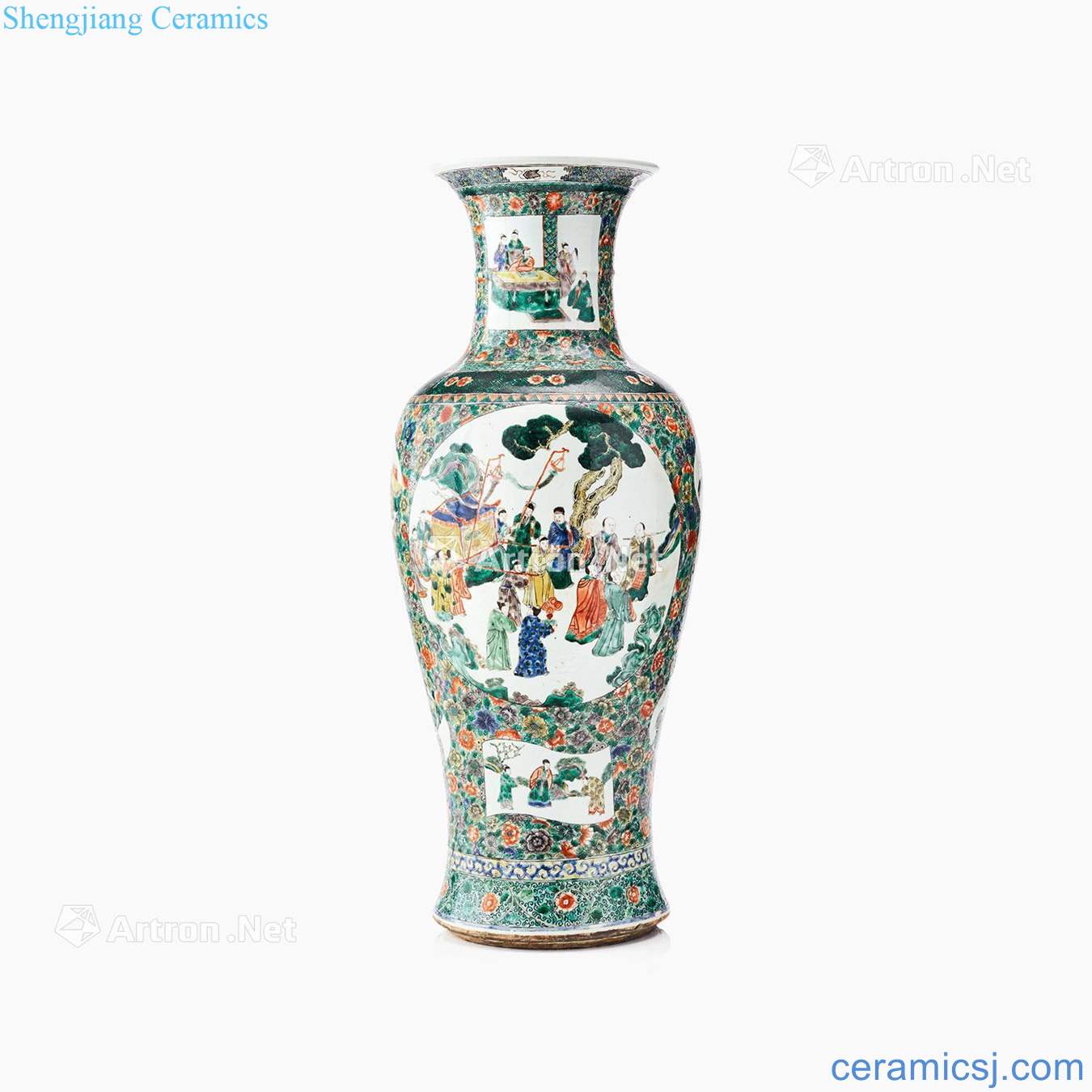 In the 19th century Large bottles of colorful characters