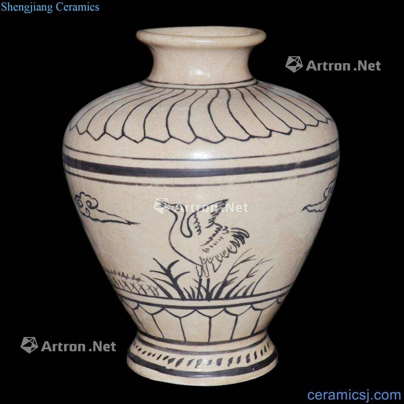 The song dynasty James t. c. na was published grain pot magnetic state kiln