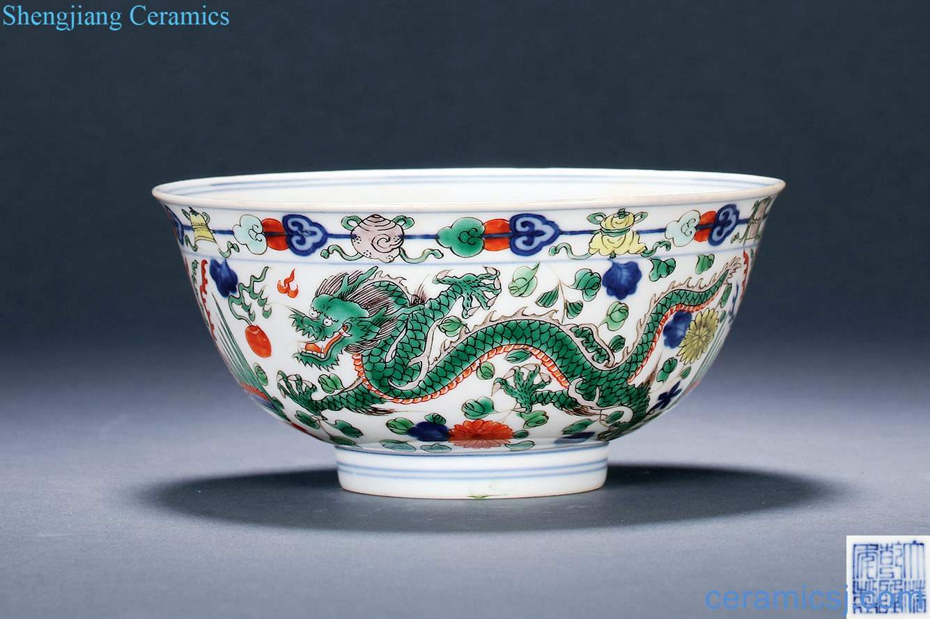 Qing qianlong Longfeng ChengXiang bowl