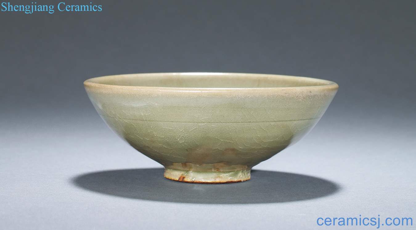 yuan Yao state water lotus pattern bowl glaze