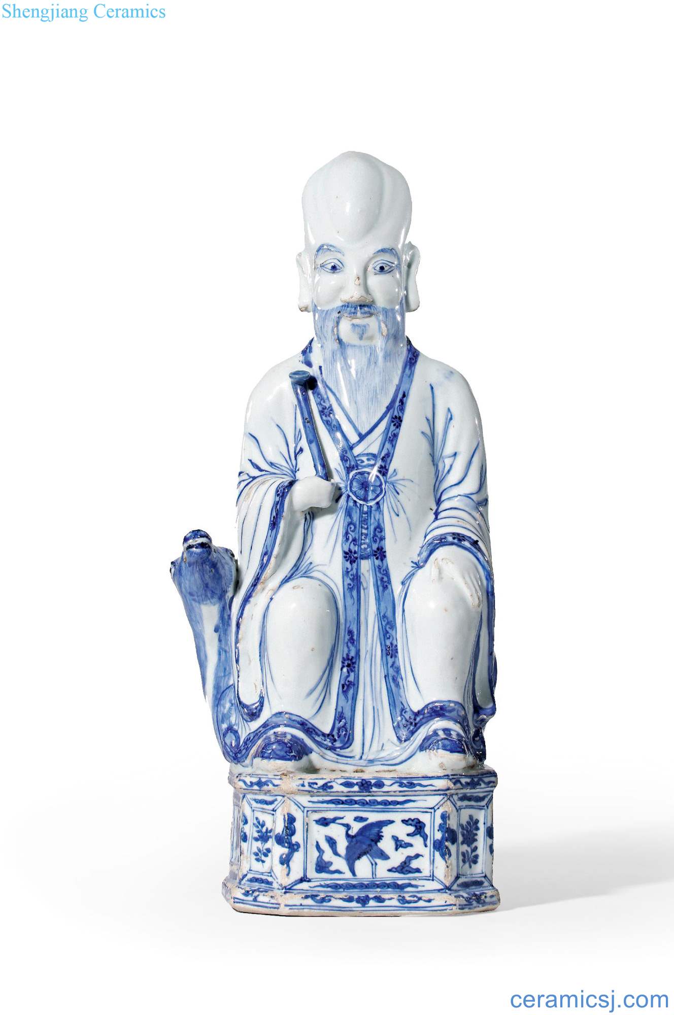 Ming wanli Blue and white James t. c. na was published on cave
