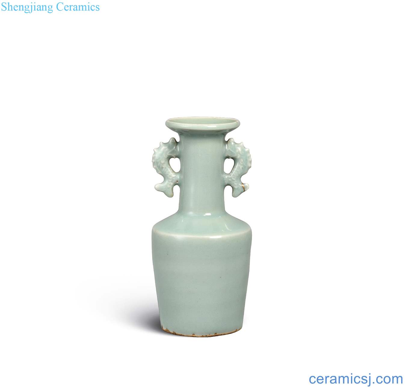 The southern song dynasty Longquan celadon vase with a Capricorn