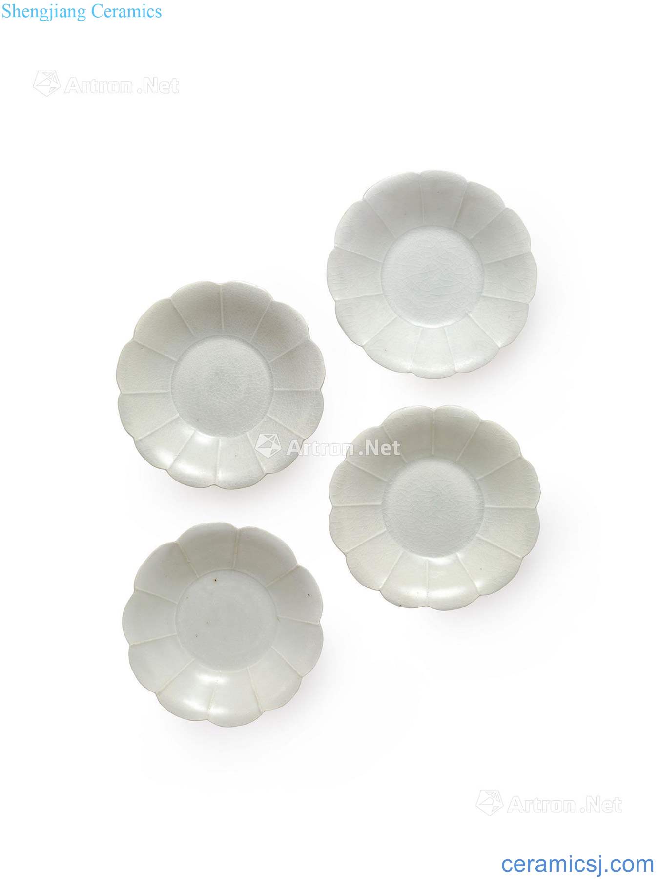 The song dynasty Left kiln flower mouth plate (four)