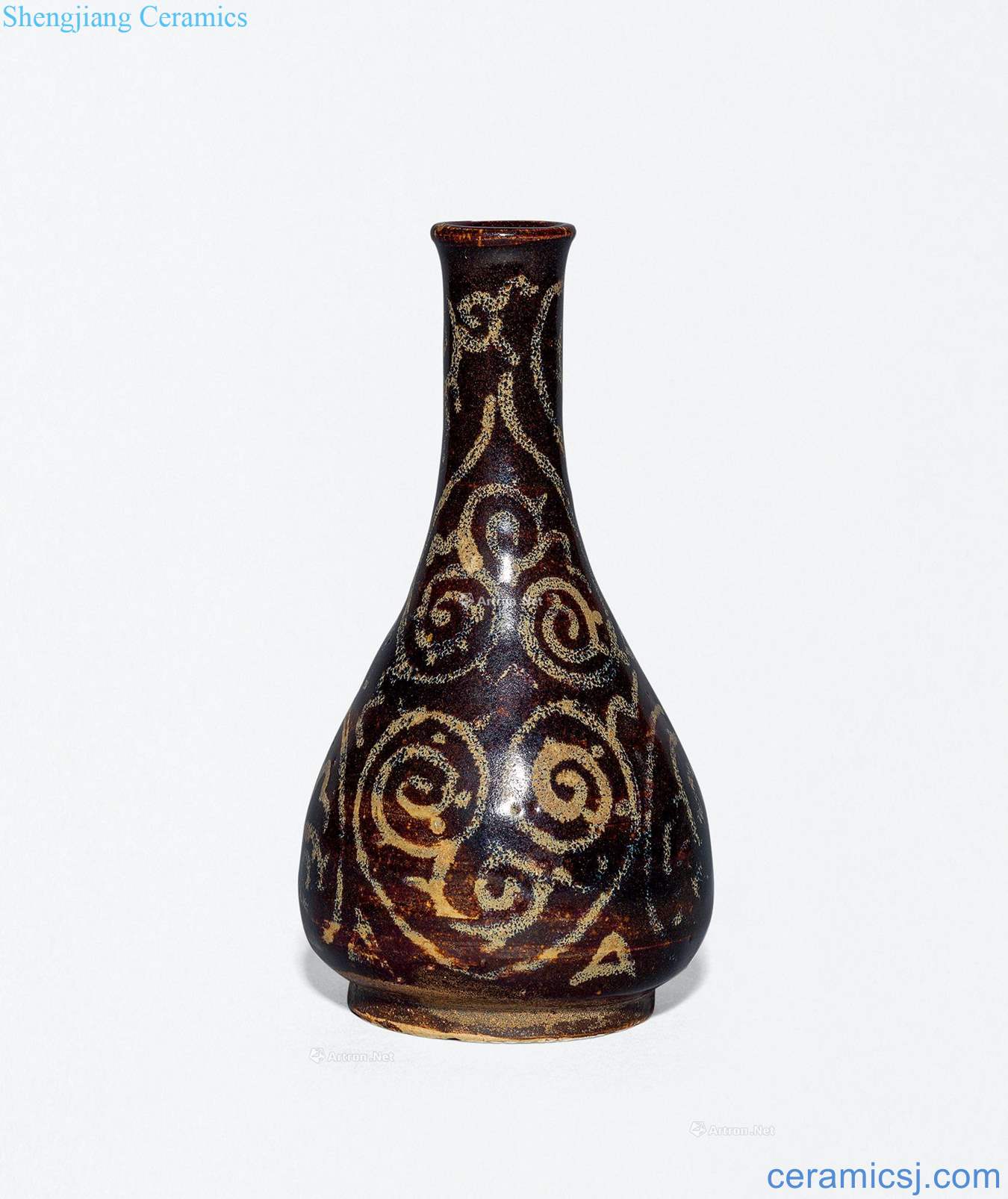 The southern song dynasty Jizhou kiln small gall bladder