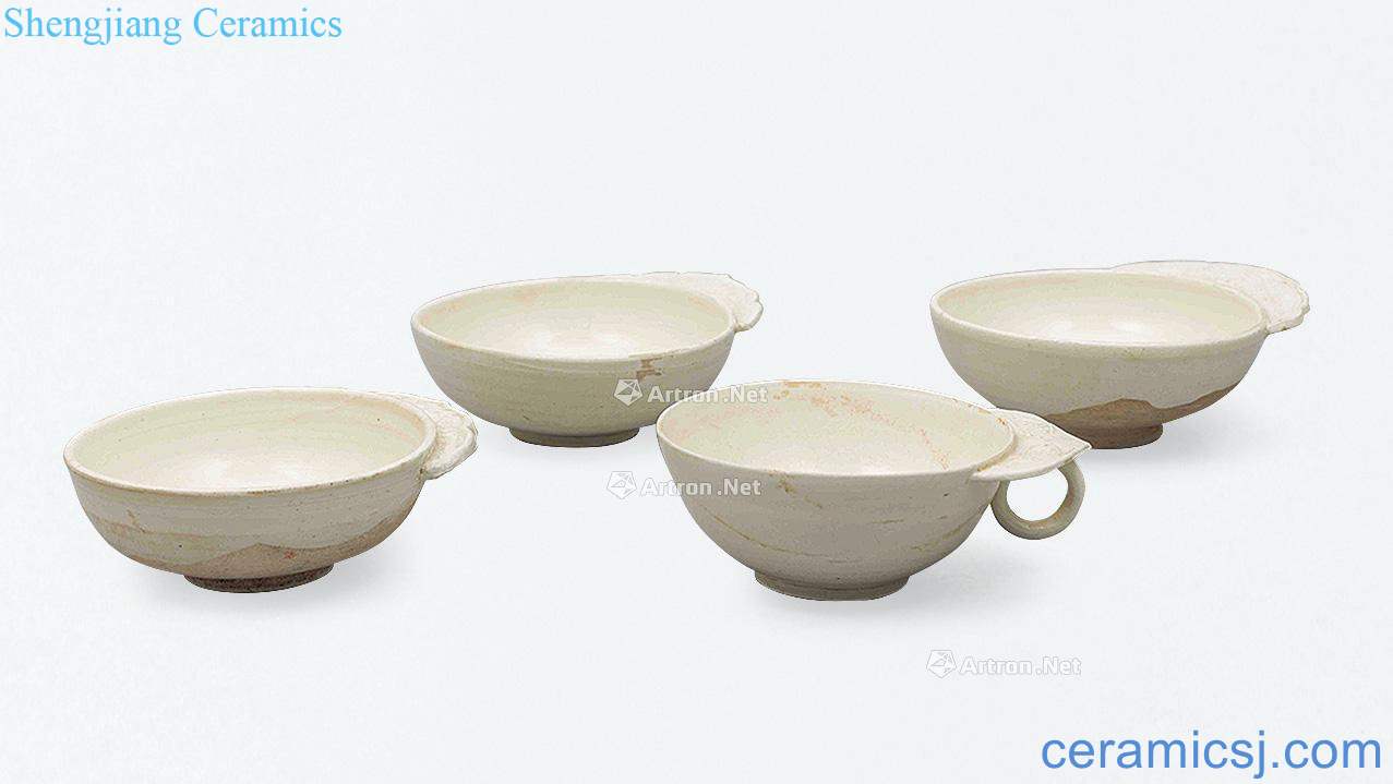 Gold/yuan Huo zhou kiln craft ear cup (four)