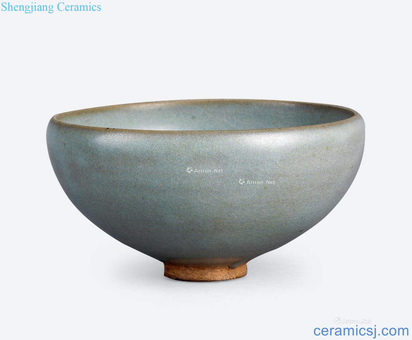 gold The blue glaze masterpieces the folding of the bowl
