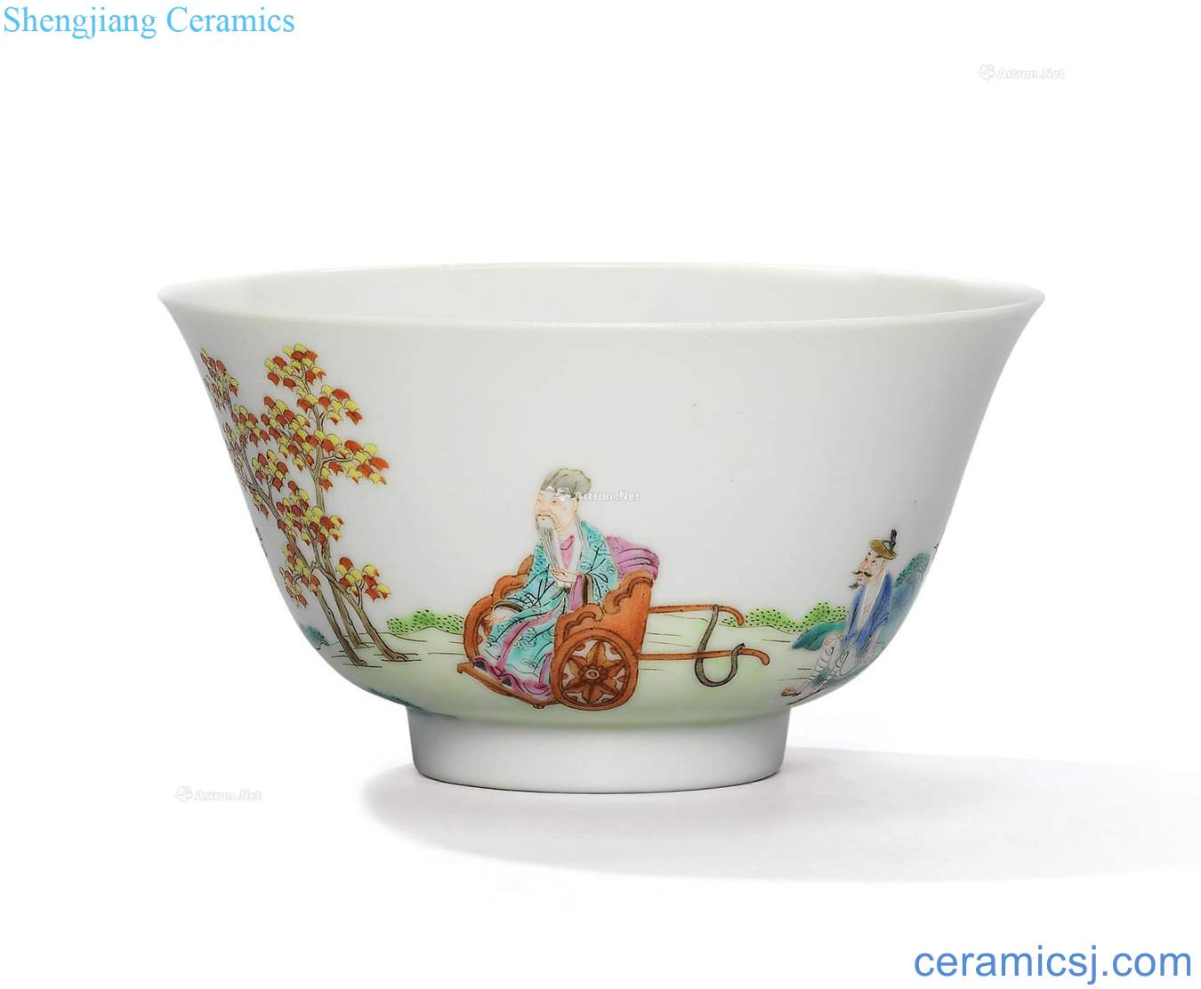 Figure bowl clear light pastel mountain line of poetry