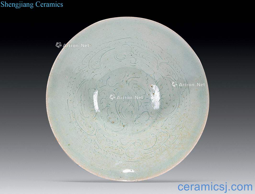 The song dynasty Shadow blue compound surname name of bowl