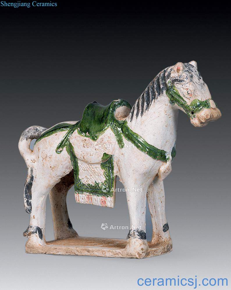Ming three-color horse