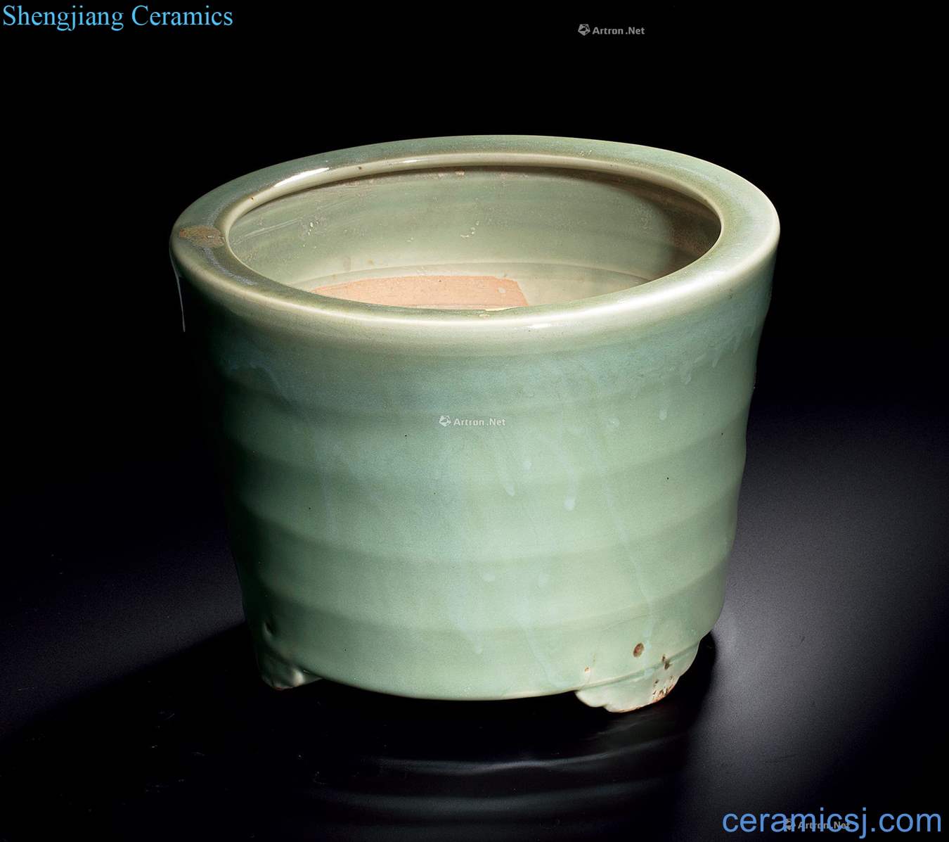 Ming Longquan celadon censer