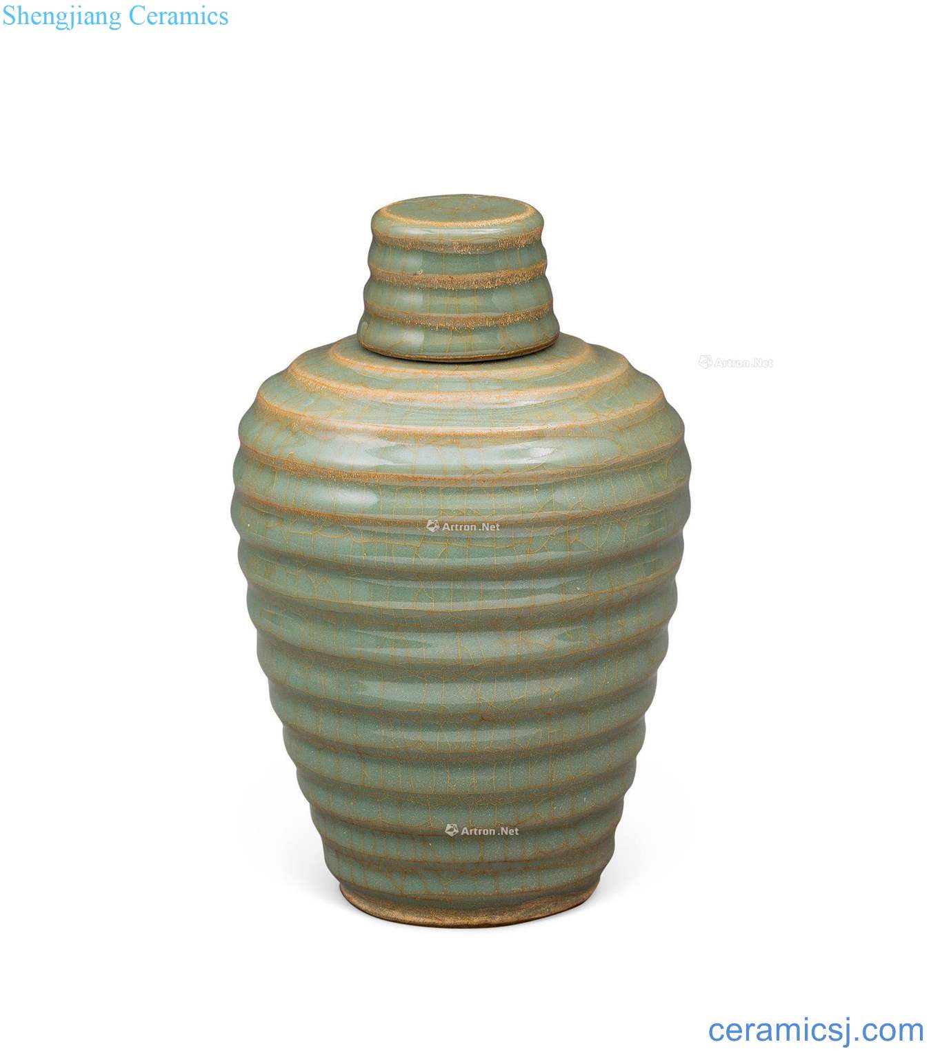 The southern song dynasty Kiln bowstring grain mei bottle