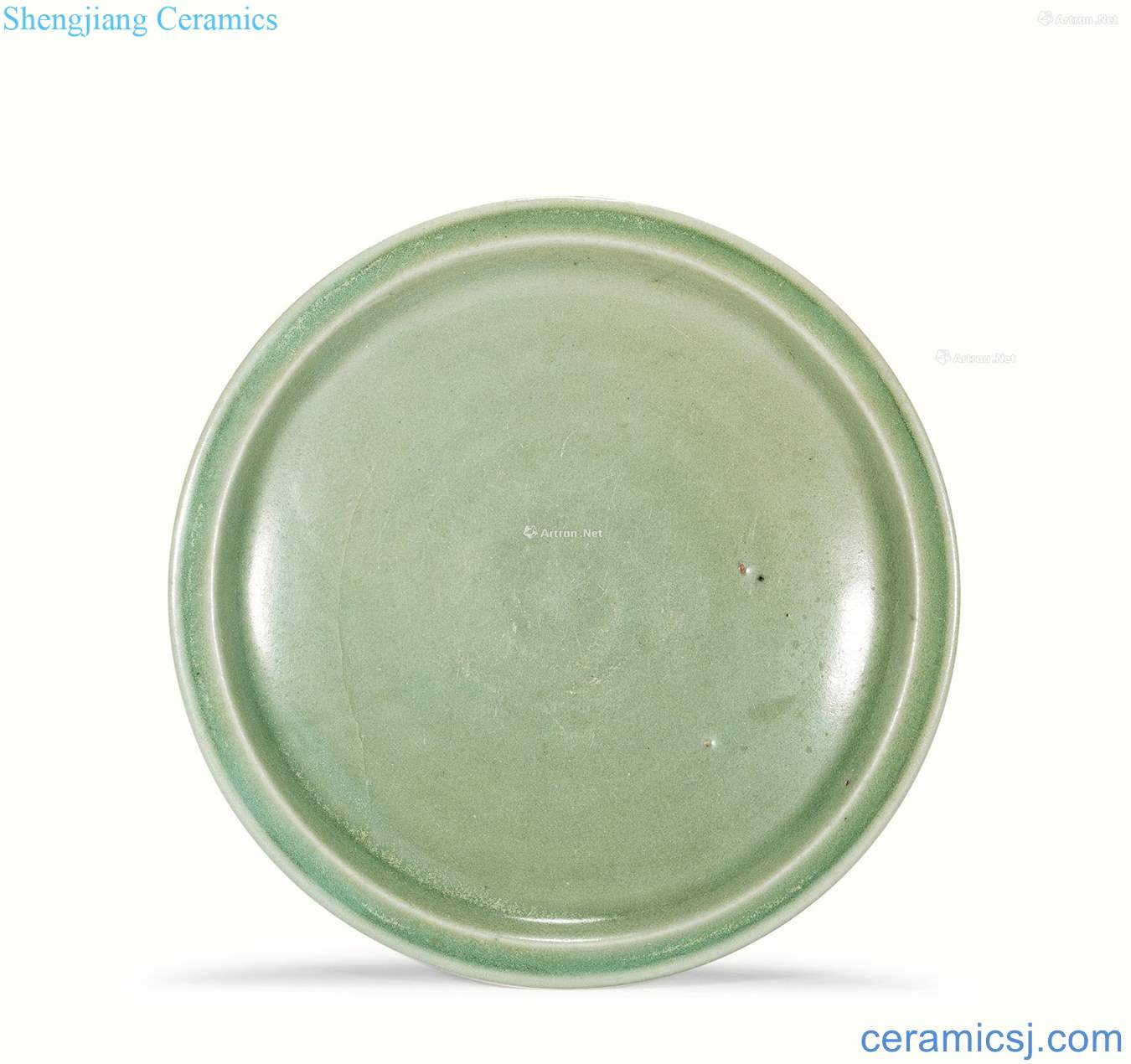 And the early yuan dynasty Longquan green glaze shallow dish