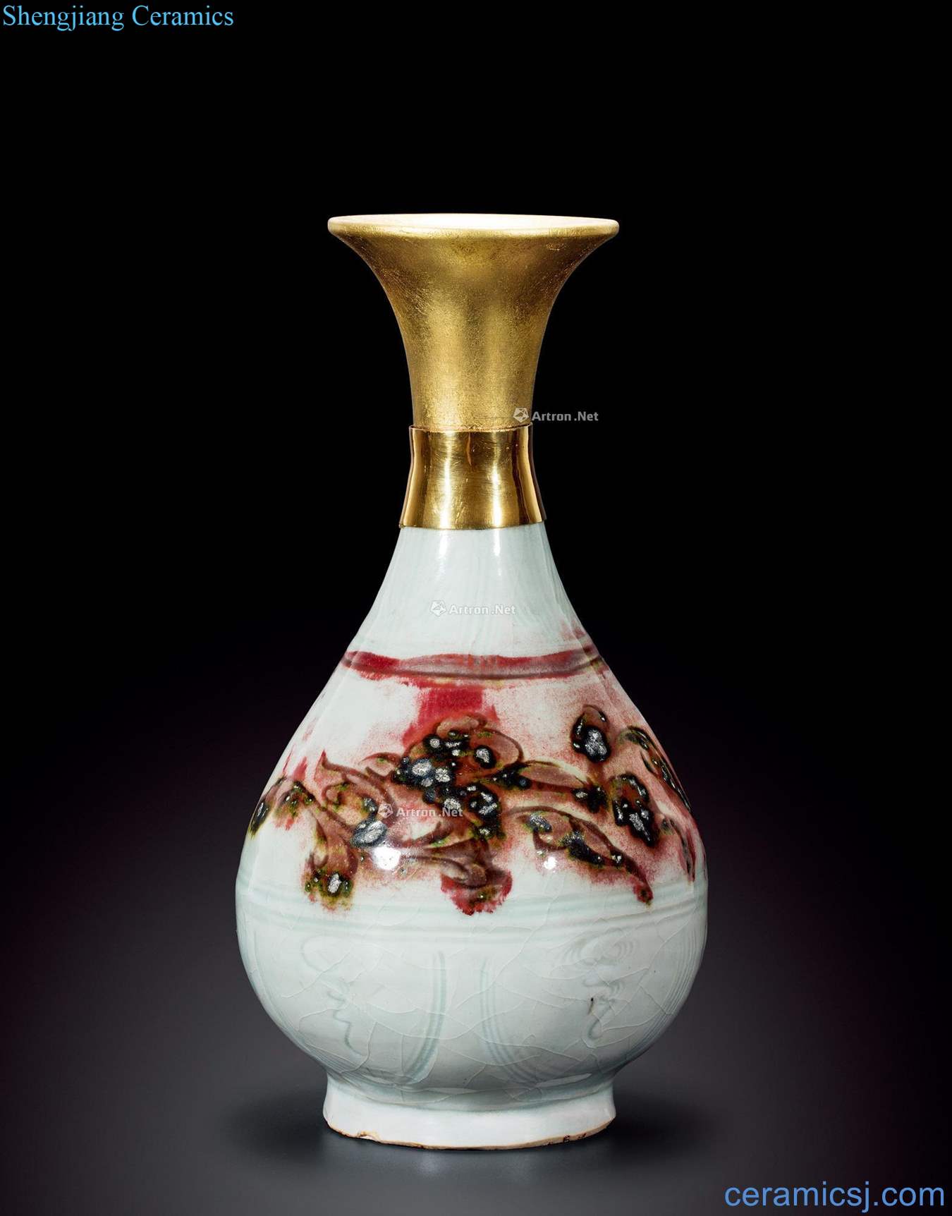 The yuan dynasty Youligong okho spring bottle