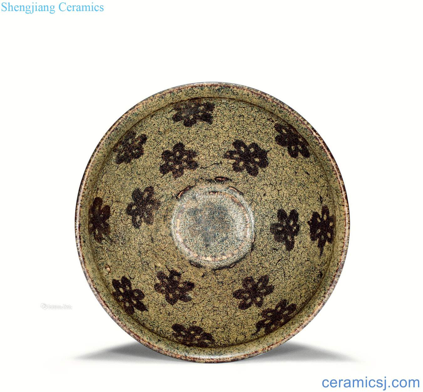 The song dynasty Ji states plum flower bowl