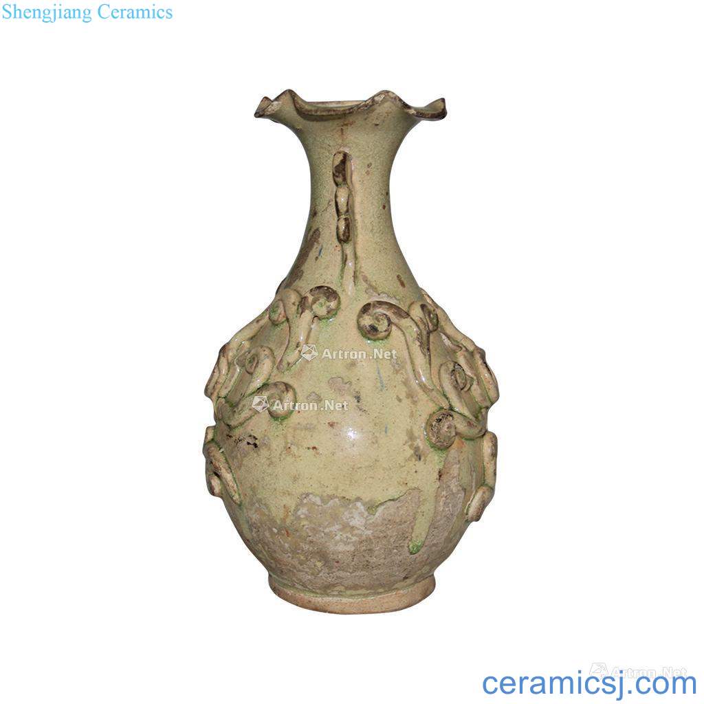The song dynasty Jingdezhen kiln mouth bottle