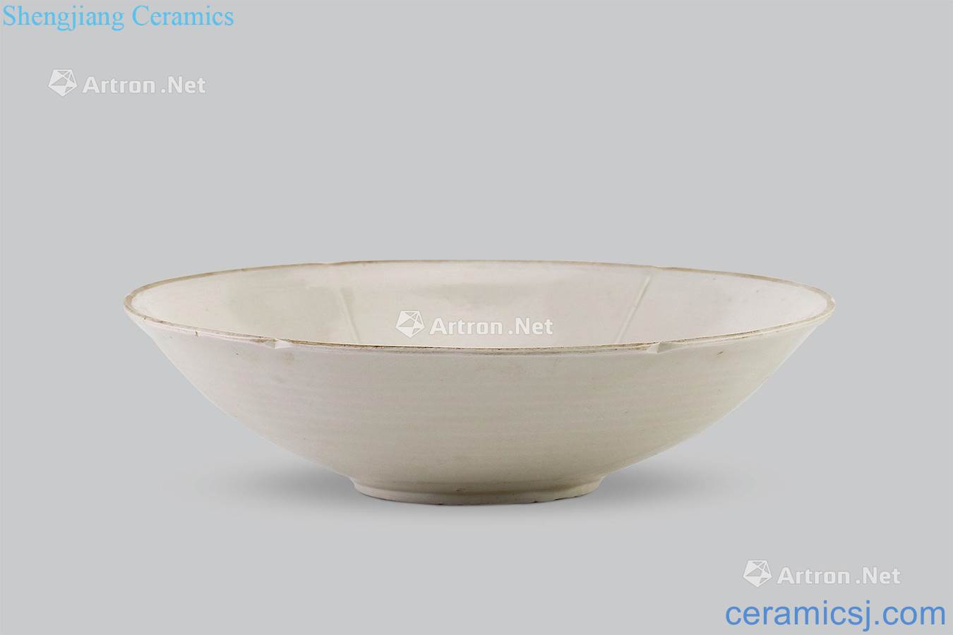yuan Kiln craft flower mouth scratching bowl
