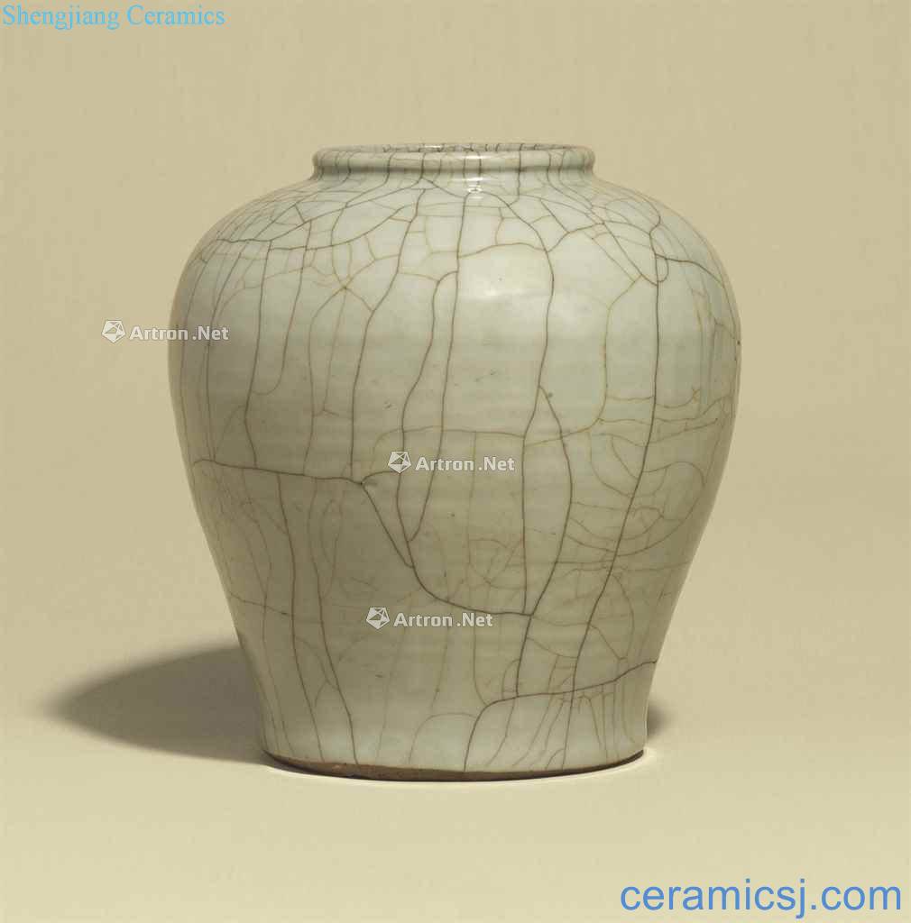 MING DYNASTY, the 15 th CENTURY A GE -type GLAZED JAR, GUAN