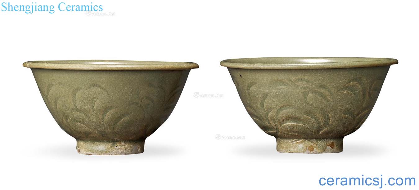 Northern song dynasty Yao state kiln hand-cut bowl (a)