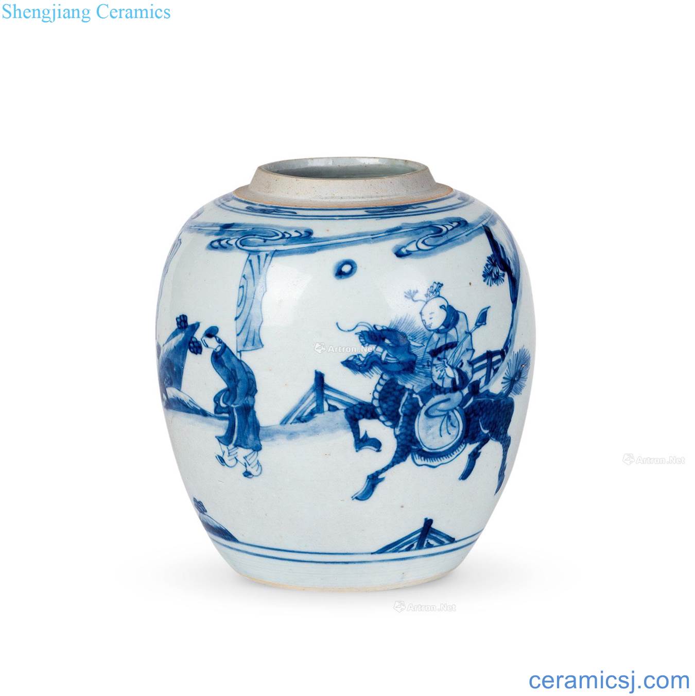 The qing emperor kangxi character canister