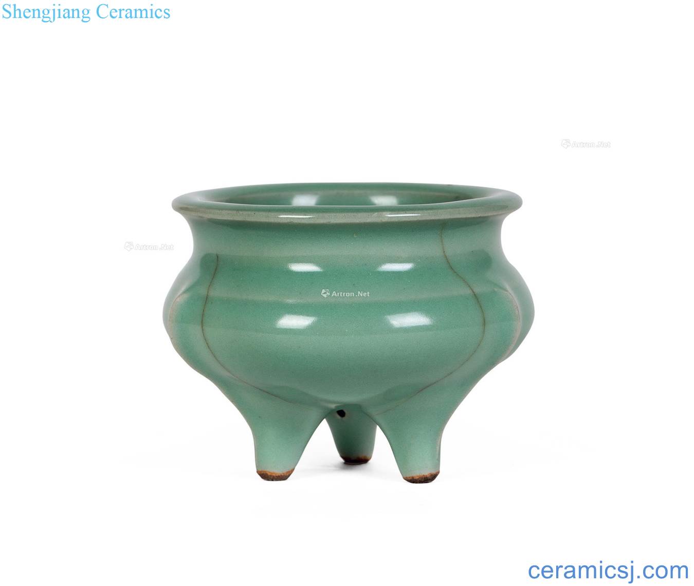The southern song dynasty longquan celadon by incense burner