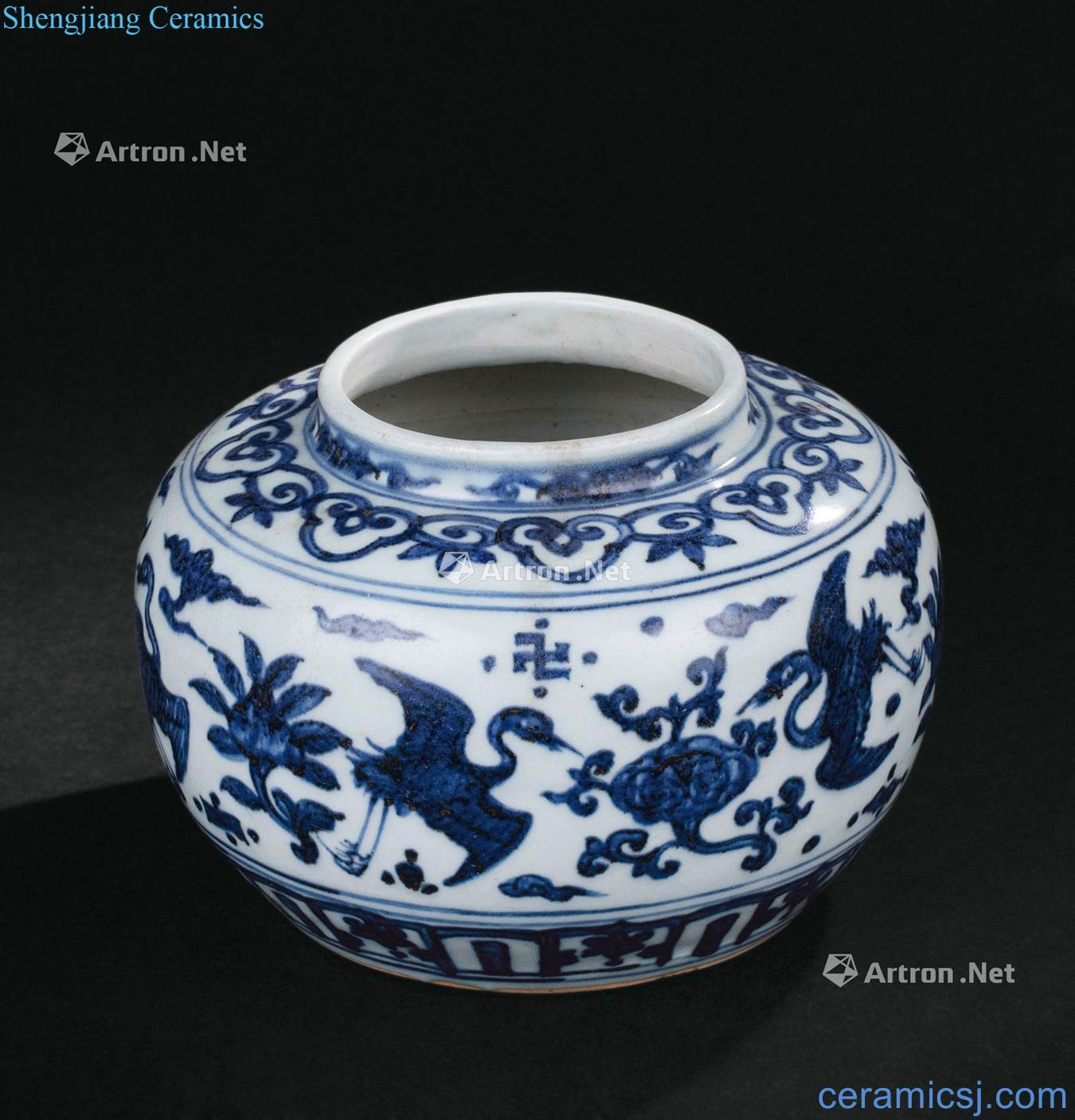 In the Ming dynasty (1368-1644) blue and white James t. c. na was published grain pot