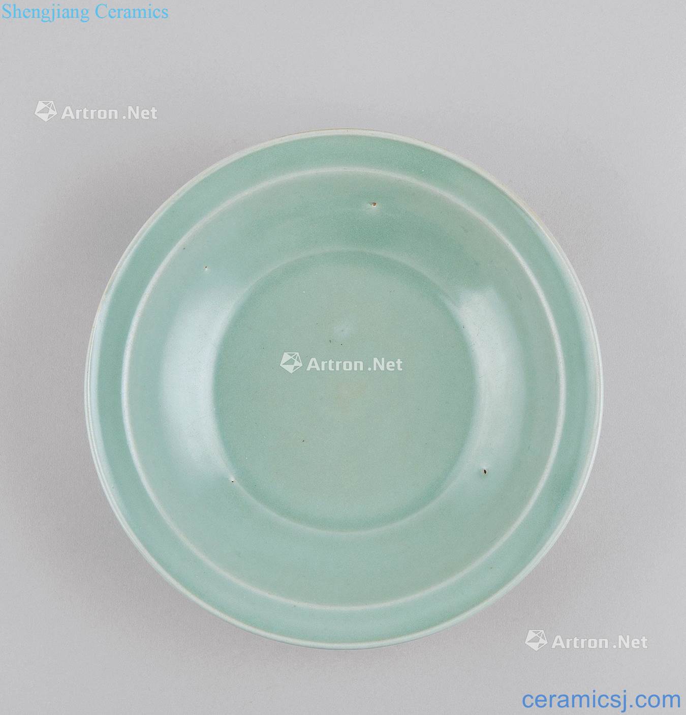 Longquan celadon plate of the Ming dynasty (1368-1644)