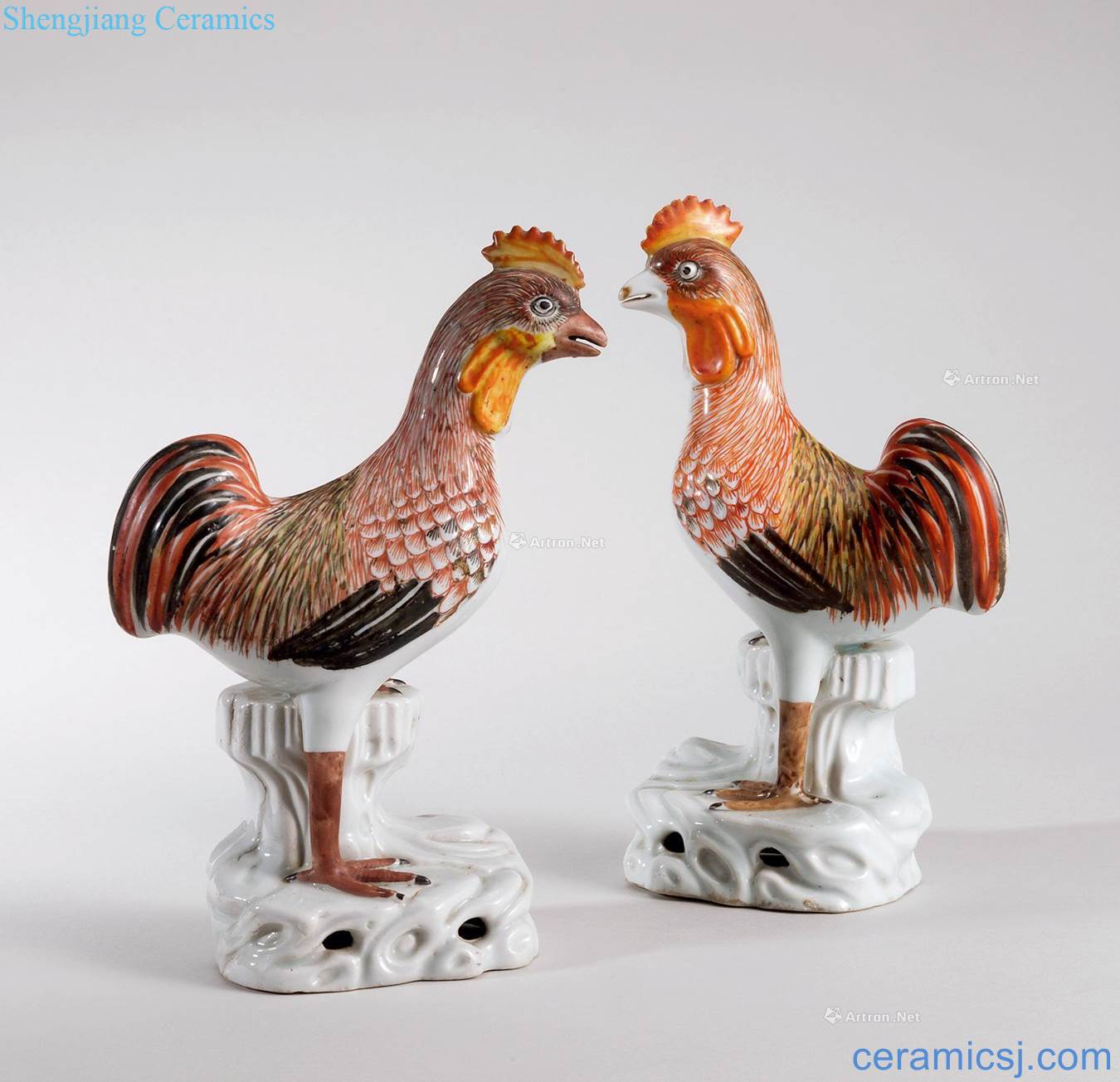 Clear colorful chicken furnishing articles (a)