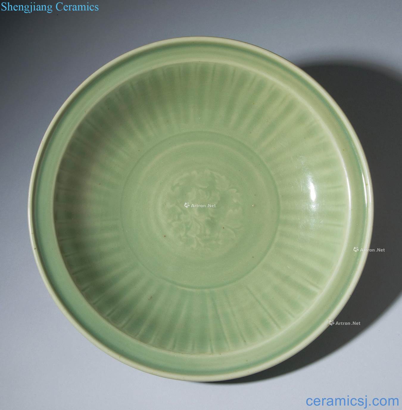 yuan Longquan celadon green magnetic printing plate