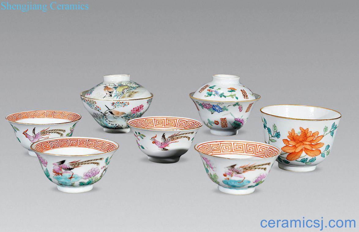 Various pastel reign of qing emperor guangxu tureen group (7)