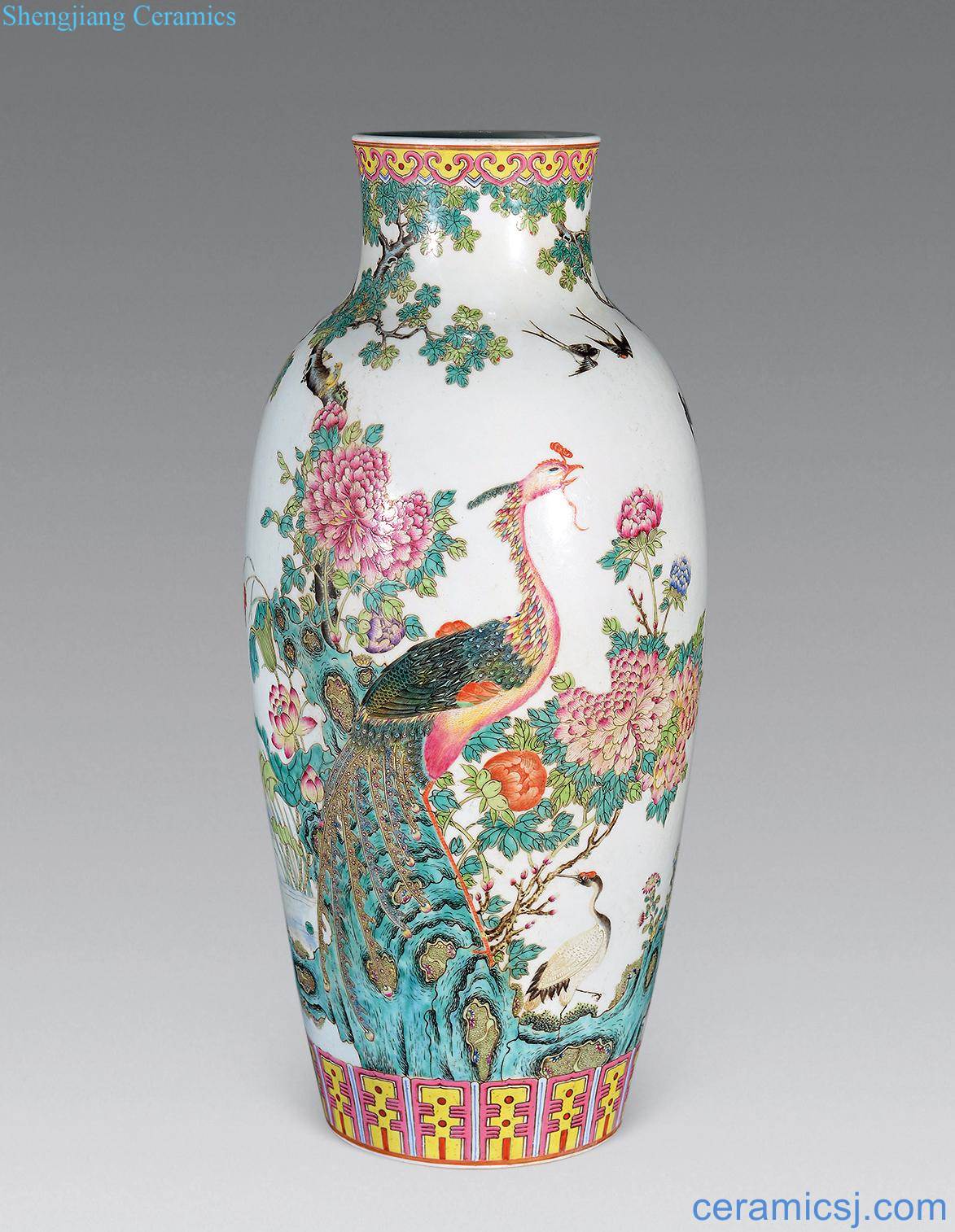 Dajing pastel acquisition of figure bottles