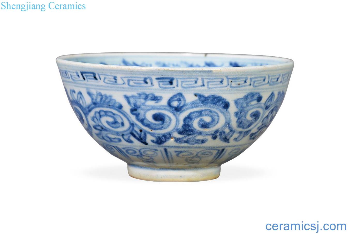 Ming dynasty Blue grass grain dishes