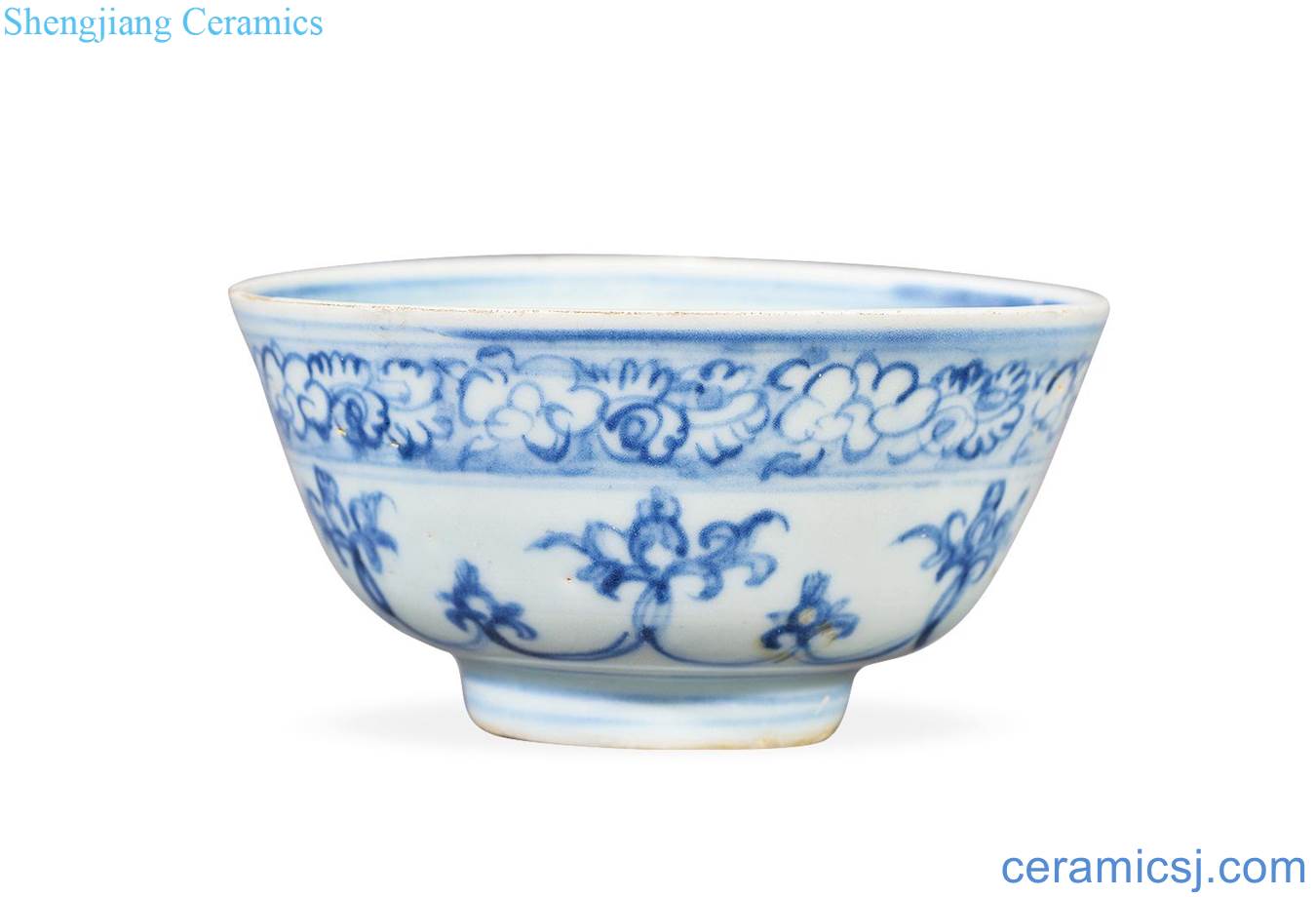 Ming dynasty Blue and white pomegranate bowl