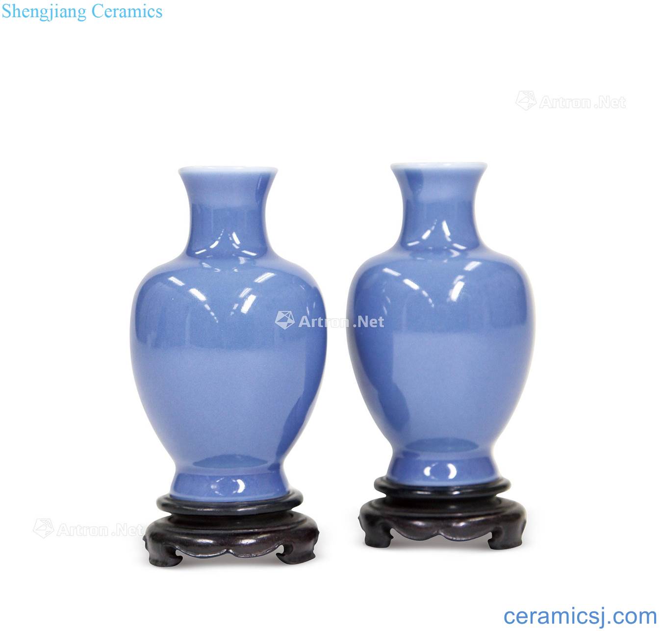 Qing qing glaze floret bottle (a)